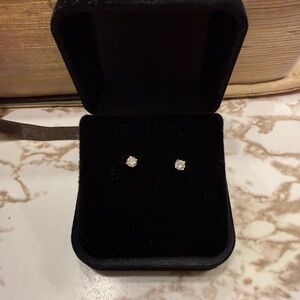 Diamond Stud Earrings